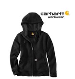 Carhartt Kleider 102788.001 Damen-Hoodie Regular Fit (Carhartt Relaxed Fit) mit Reißverschluss