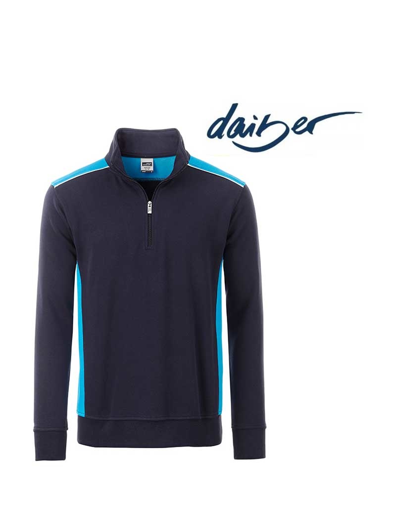 James Nicholson JN868 Workwear Half-Zip Sweat