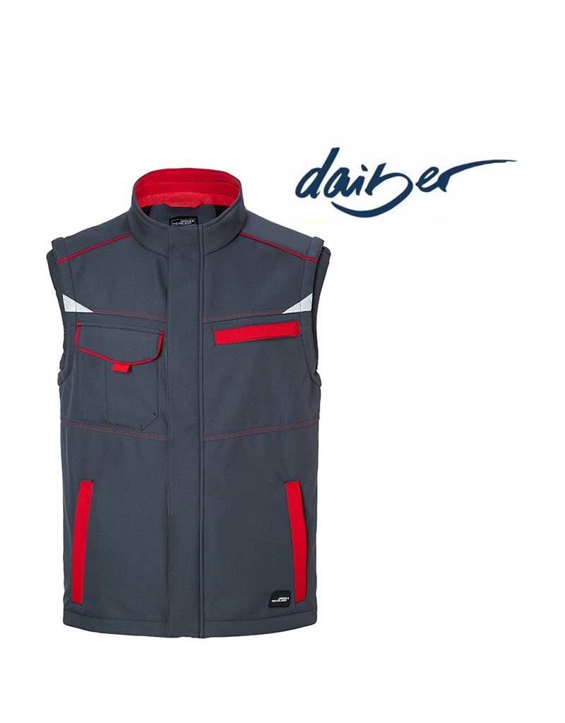 James Nicholson Workwear Softshell Vest