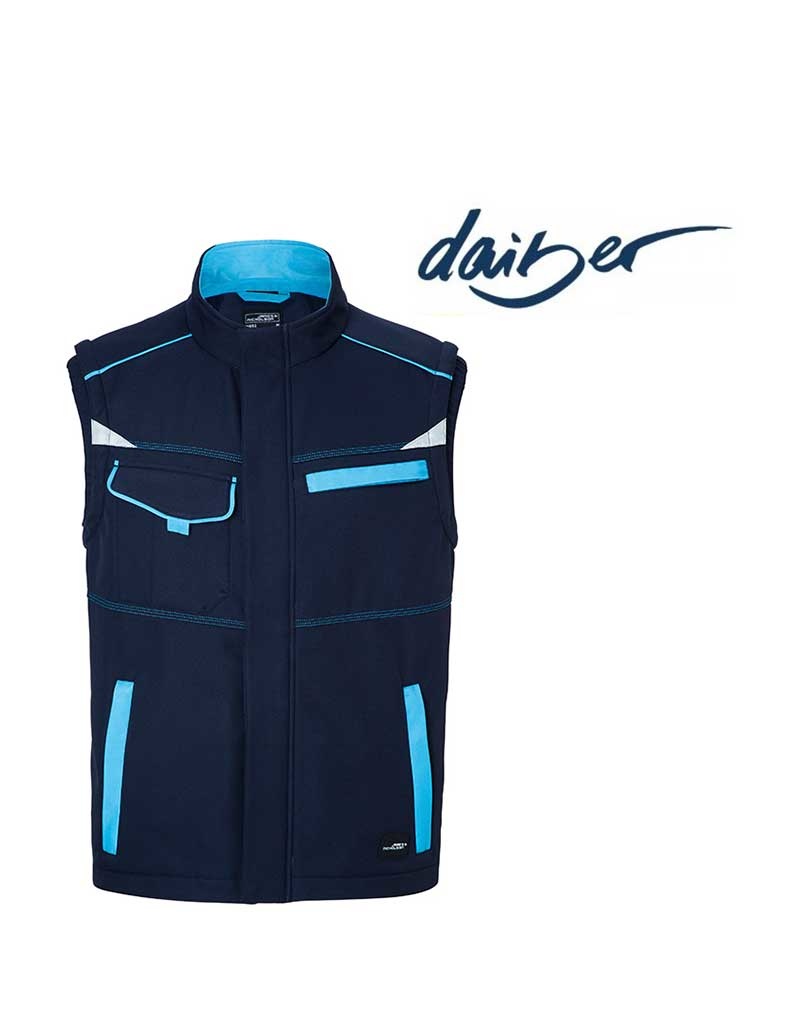 James Nicholson Workwear Softshell Vest