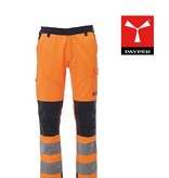Payper Charter Tech Payper, Warnschutz, Hose mit Kniepatte, Orange Navy