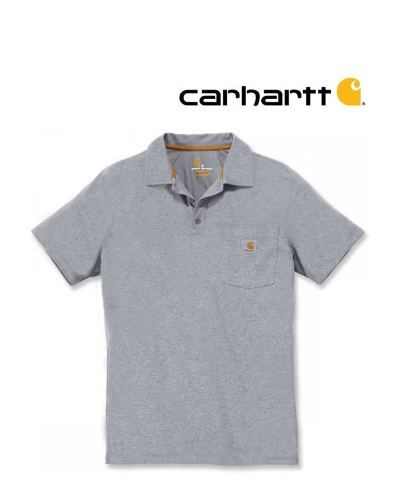 Carhartt Kleider 103569.034 FORCE COTTON DELMONT POCKET POLO