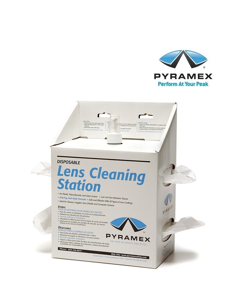 Pyramex LCS20 - Brillen Reinigungsstation