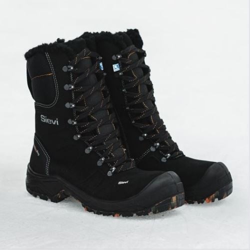 Sievi – Marke für Profis 52432 S3 - Sicherheitsschuh - Winterstiefel mit Primaloft® Isolierung, Zertifiziert für orthopädische Einlegesohlen nach DGUV.