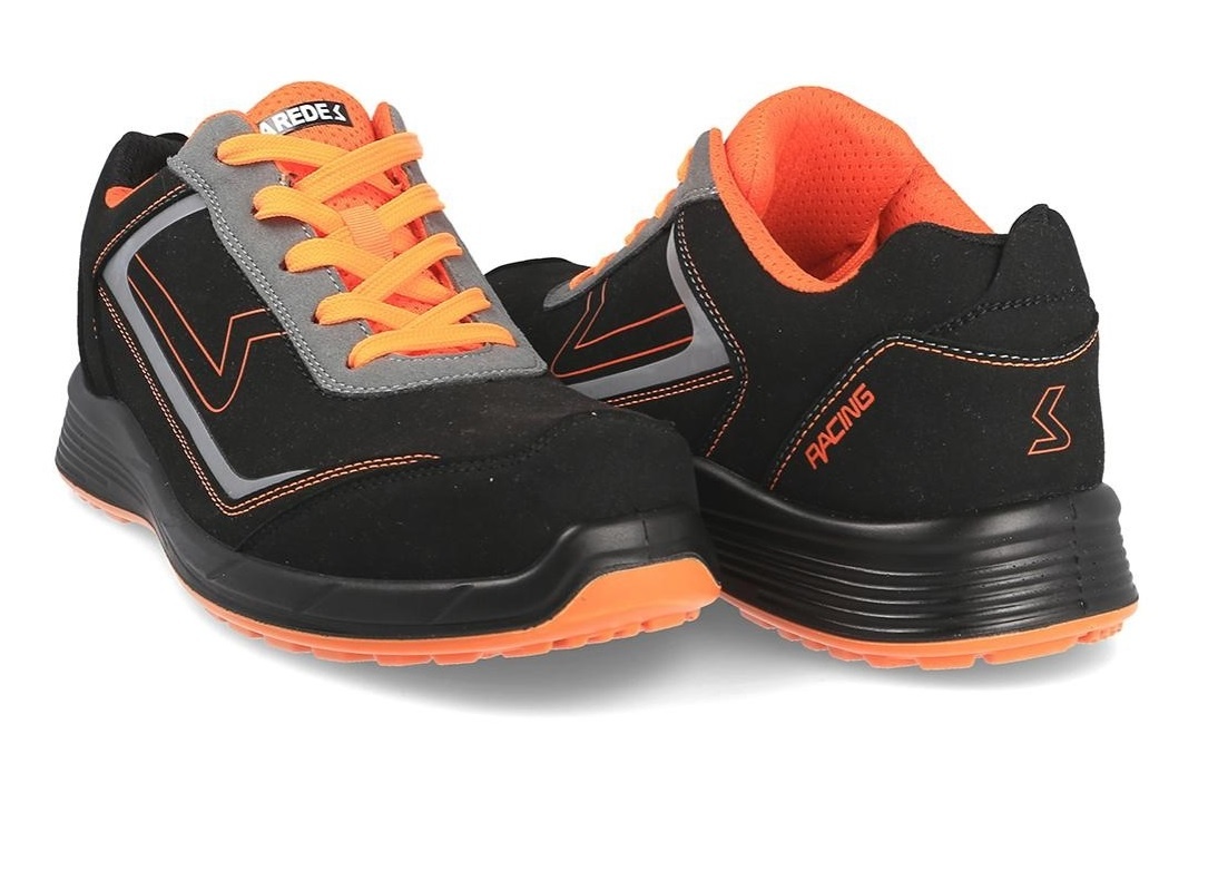 Paredes SP5198NENA.S3- Sicherheitsschuh - Hamilton, schwarz mit Orange