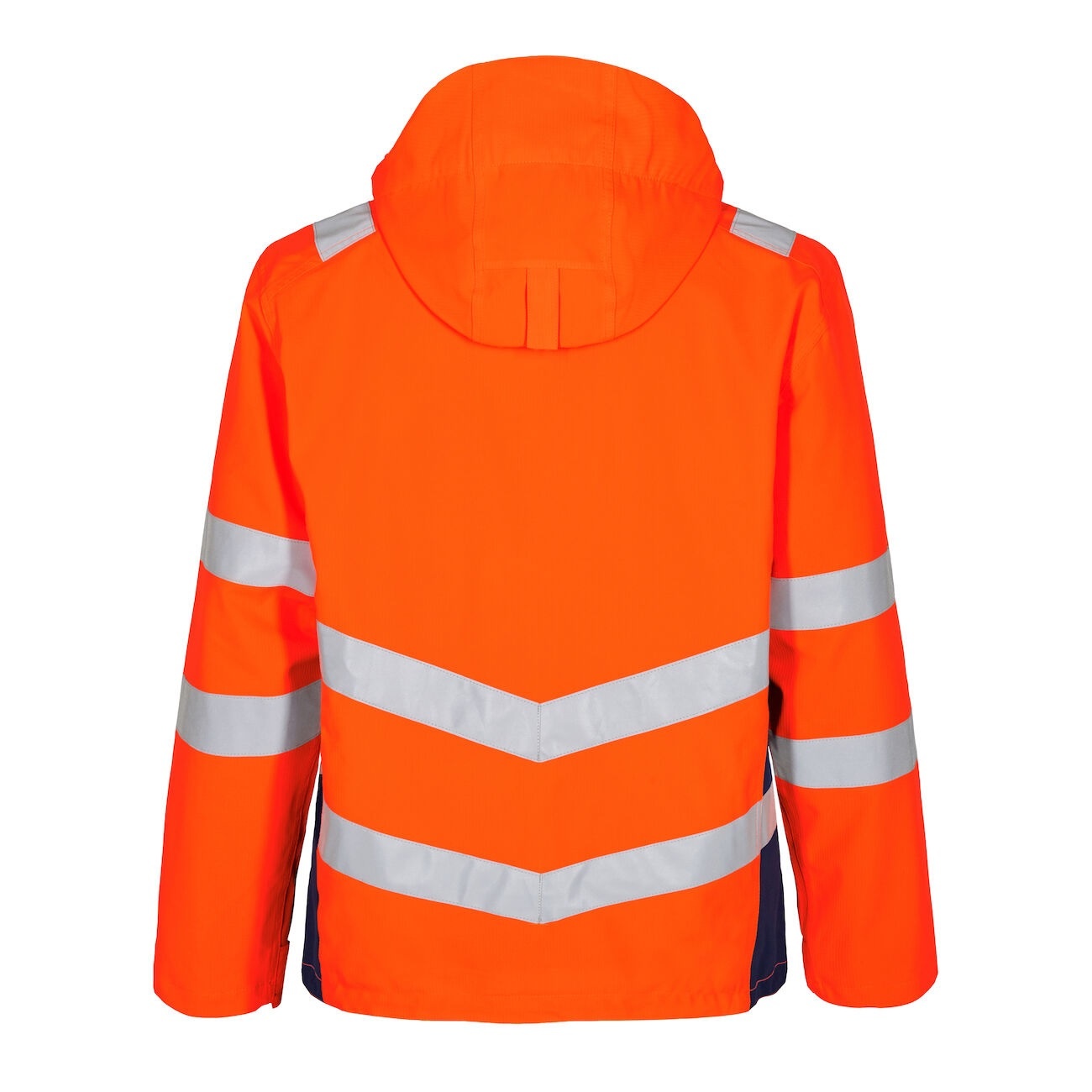 Engel Workwear - Arbeitskleidung für Profis FE1146.10165.S.K - Softshelljacke, EN 20741 Klasse 3, Orange mit Blau