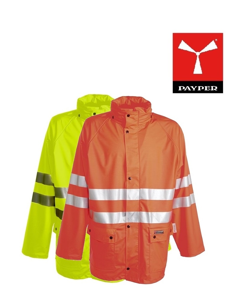 Payper River Jacket - Regenjacke, Gelb und Orange