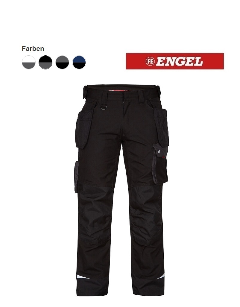 Engel Workwear - Arbeitskleidung für Profis FE2811.2079.S- Arbeitshose -  GALAXY ARBEITSHOSE mit Holstertaschen