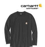 Carhartt Kleider 104617.N04 black  FORCE FLEX POCKET T-SHIRT L/S