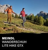 Meindl Freizeitschuhe 4692ME Lite hike GTX, Bergschuh, mittlere Sohle, schwarz rot