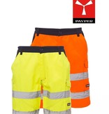 Payper Craft Payper Herren Bermudas mit Reflexstreifen gelb oder orange