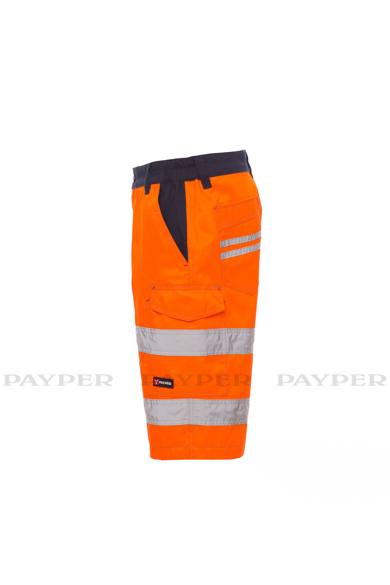 Payper Craft Payper Herren Bermudas mit Reflexstreifen gelb oder orange