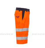 Payper Craft Payper Herren Bermudas mit Reflexstreifen gelb oder orange
