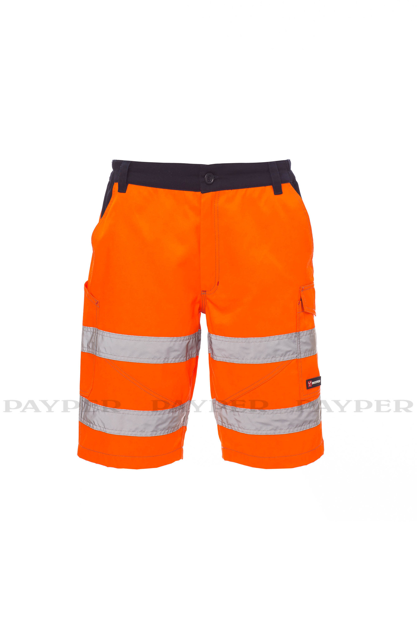 Payper Craft Payper Herren Bermudas mit Reflexstreifen gelb oder orange