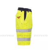 Payper Craft Payper Herren Bermudas mit Reflexstreifen gelb oder orange