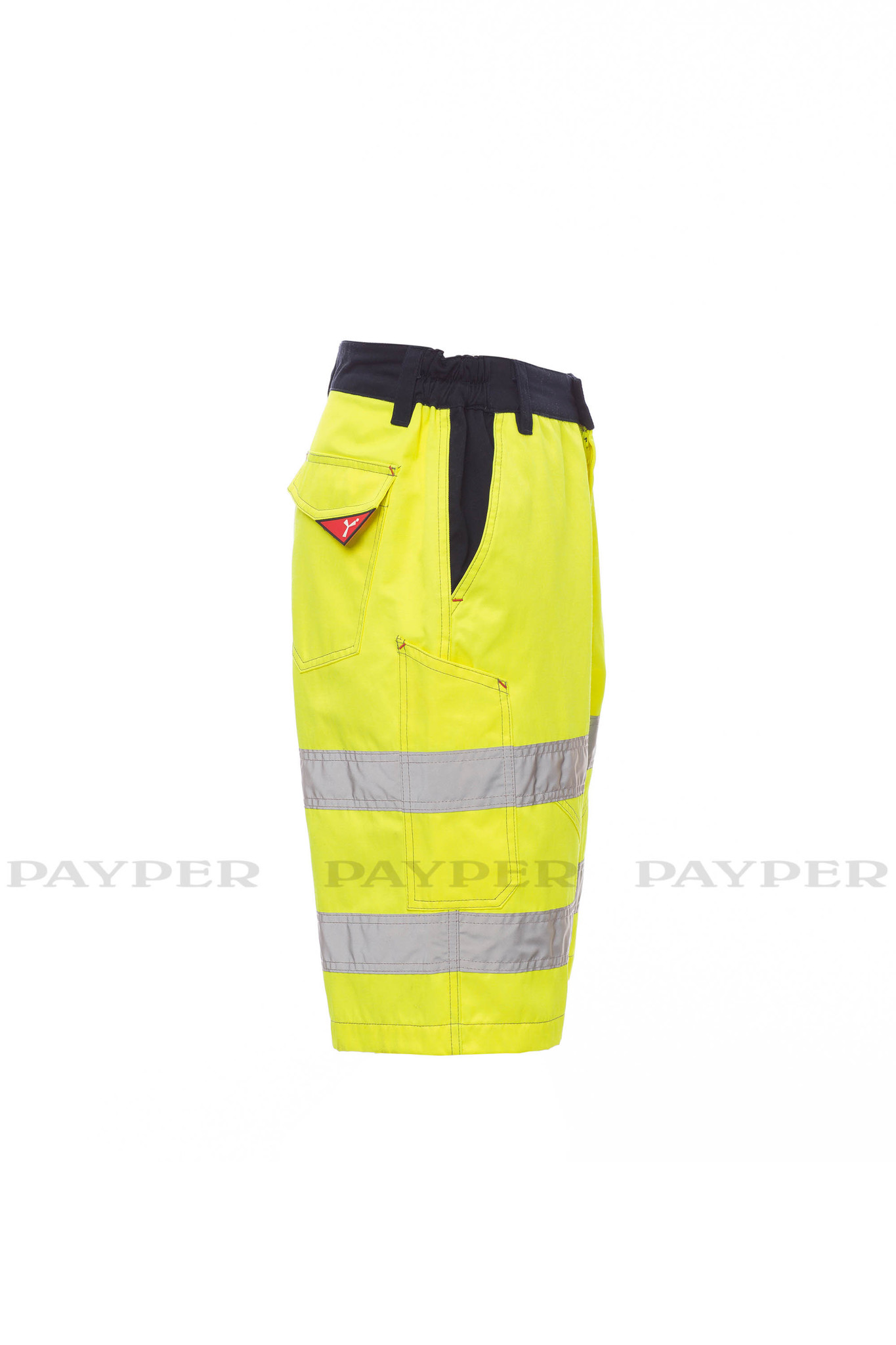 Payper Craft Payper Herren Bermudas mit Reflexstreifen gelb oder orange