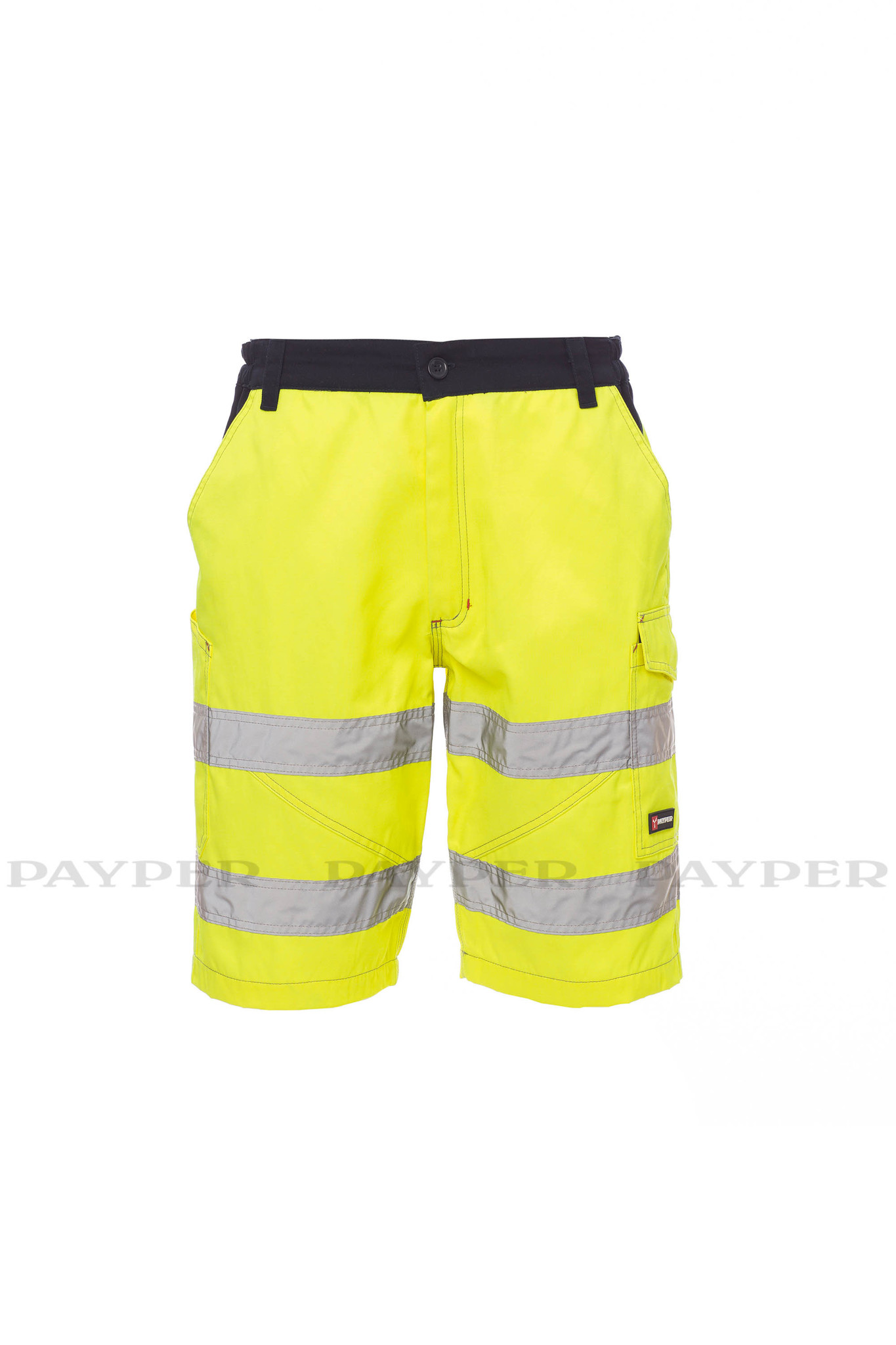 Payper Craft Payper Herren Bermudas mit Reflexstreifen gelb oder orange