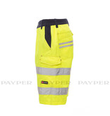 Payper Craft Payper Herren Bermudas mit Reflexstreifen gelb oder orange