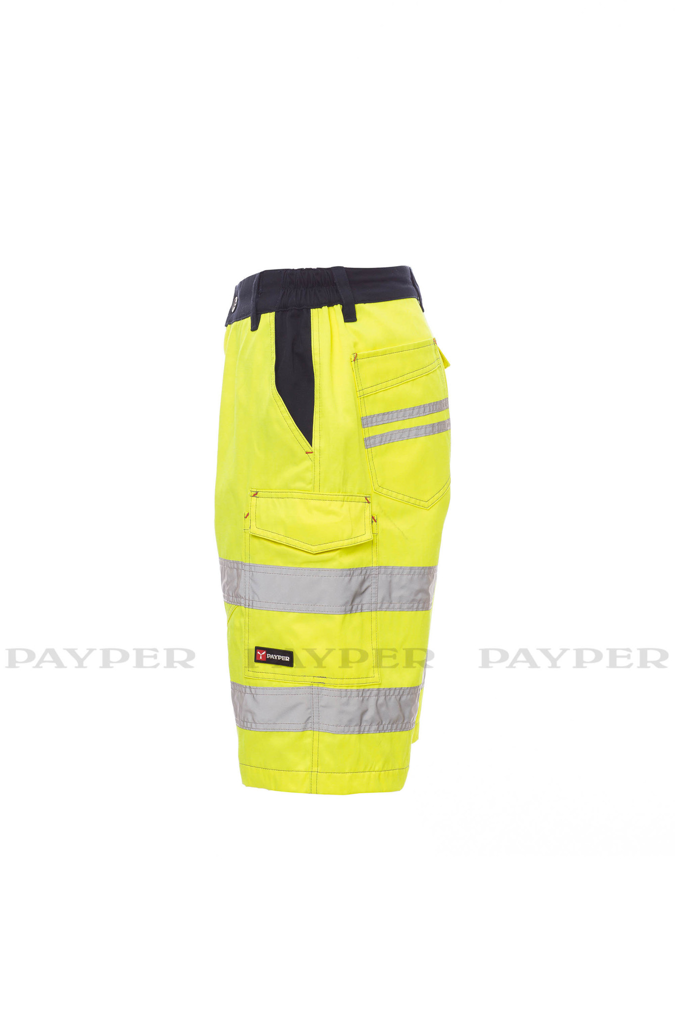 Payper Craft Payper Herren Bermudas mit Reflexstreifen gelb oder orange