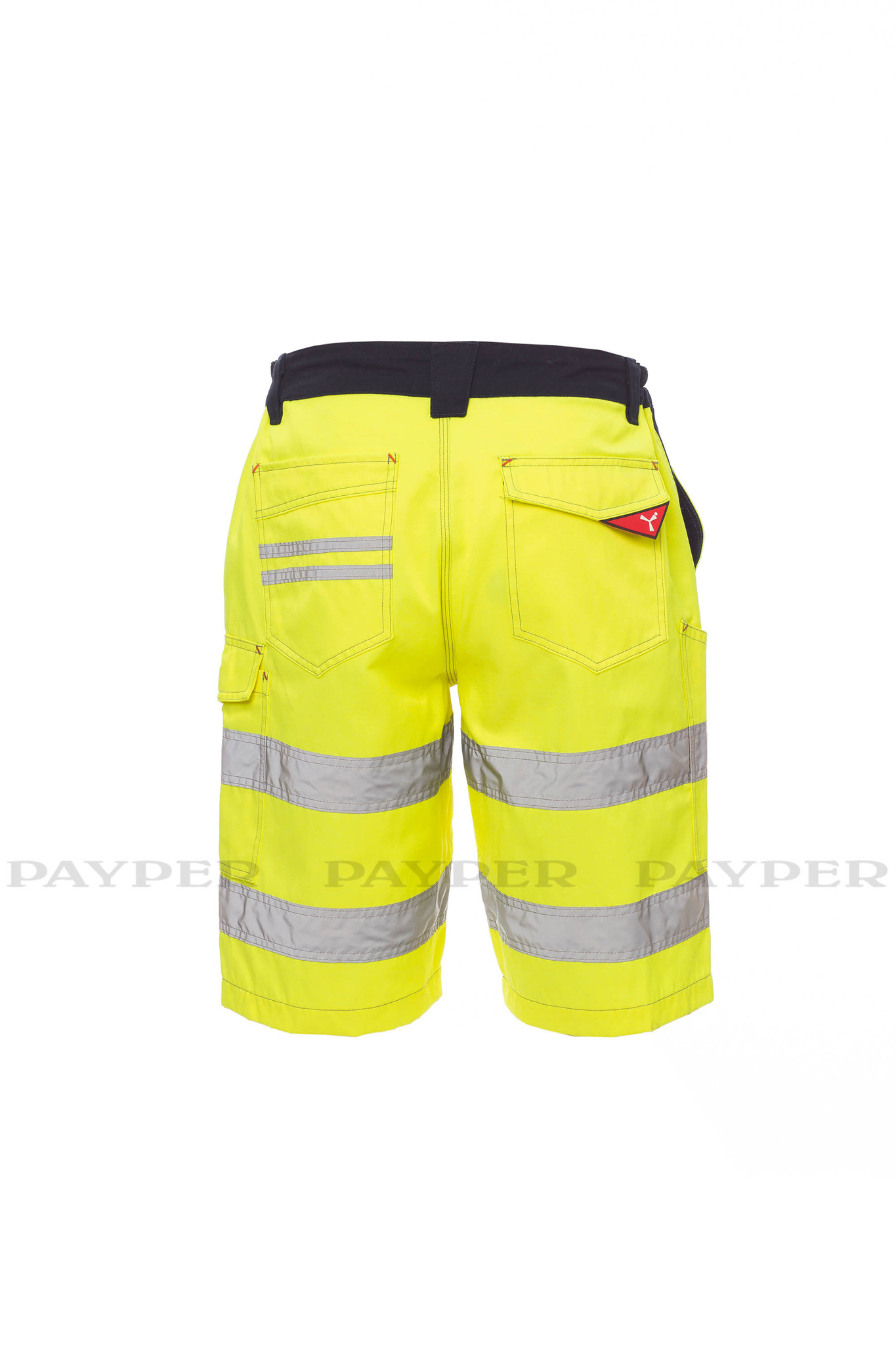 Payper Craft Payper Herren Bermudas mit Reflexstreifen gelb oder orange