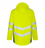 Engel Workwear - Arbeitskleidung für Profis FE1145.38165.S. Regen-Parka EN 20471 Kl. 3, Gelb mit Dunkelblau