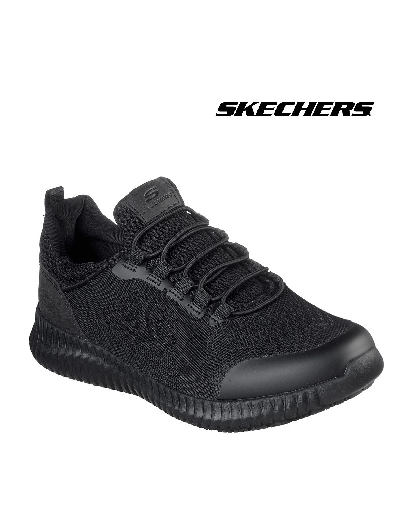 Skechers 8 13 OB 77260EC BLK  - Berufsschuh für Damen