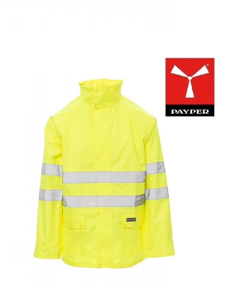 Payper Hurricane - Jacket Gelb - Regenjacke mit 3M Streifen