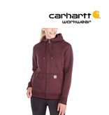 Carhartt Kleider 102788.518 Damen-Hoodie Regular Fit (Carhartt Relaxed Fit) mit Reißverschluss