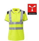 Payper Guard+ Lady Gelb mit Blau - Damen-Warnschutz Polo-Shirt