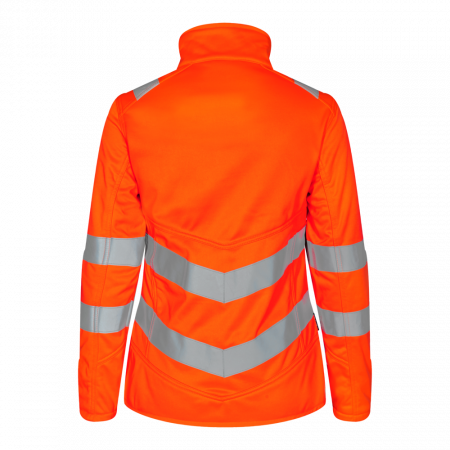 Engel Workwear - Arbeitskleidung für Profis FE1156.10 Orange - Damen Warnschutz Softshelljacke EN 20471 Kl. 2, Orange
