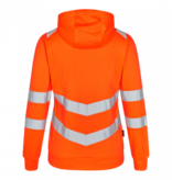 Engel Workwear - Arbeitskleidung für Profis FE8027.10 Orange - Damen Warnschutz Sweatcardigan,  EN 20741 Klasse 2