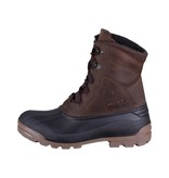 Meindl Freizeitschuhe Cervinia braun - Winterstiefel mit Gummiteil, Dunkelbraun von MEINDL