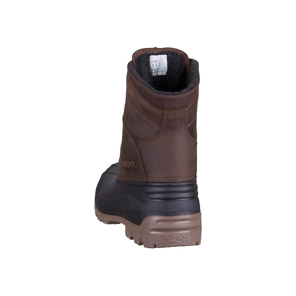 Meindl Freizeitschuhe Cervinia braun - Winterstiefel mit Gummiteil, Dunkelbraun von MEINDL