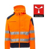 Payper  Shine 2.0 orange - Herren-Warnschutz-Fleecejacke mit 3 M Streifen  von Payper