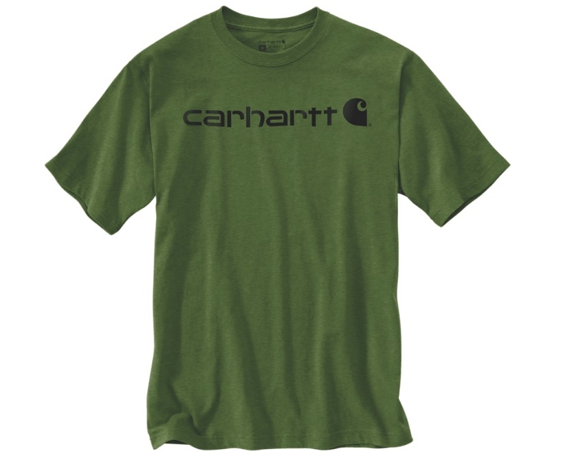 Carhartt Kleider 103361.L01 - CORE LOGO WORKWEAR T-Shirt Grün