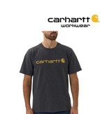 Carhartt Kleider 103361.CRH - CORE LOGO WORKWEAR T-Shirt dunkelgrau