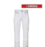 Engel Workwear - Arbeitskleidung für Profis FE2369.3.S - Arbeitshose -  X-treme Handwerkerhose mit 4-Wege-Stretch, Weiss