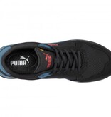 Puma 207931 2 S1P -FRONTSIDE BLK/BLUE LOW - Sicherheitsschuh