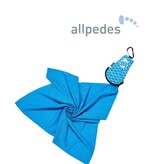 Allpedes NSC419 BLU  N-rit, Campack Towel Cool, Blau, Microfasertuch von Allpedes