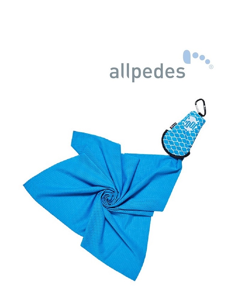 Allpedes NSC419 BLU  N-rit, Campack Towel Cool, Blau, Microfasertuch von Allpedes