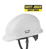 Safety Jogger 011874 weiss - Leichter Helm mit Kinnriemen, der ganztägigen Schutz und Tragekomfort bietet von Safety Jogger