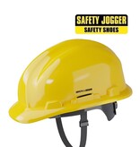 Safety Jogger 011872 gelb - Leichter Helm mit Kinnriemen, der ganztägigen Schutz und Tragekomfort bietet von Safety Jogger