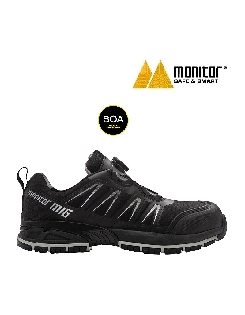 Monitor Schuhe 208148 S3 - MIG BOA Sicherheitsschuh von Monitor