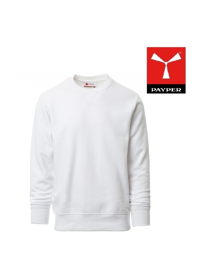 Payper Orlando weiss- Pullover - Unisex-Sweatshirt mit Rundhalsausschnitt