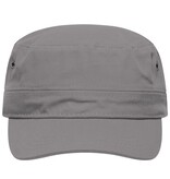 James Nicholson MB095 dark-grau  Trendiges Cap im Military-Stil aus robustem Baumwollcanvas