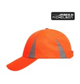 James Nicholson MB6225 neon-orange  - 6 Panel Cap mit reflektierenden Elementen