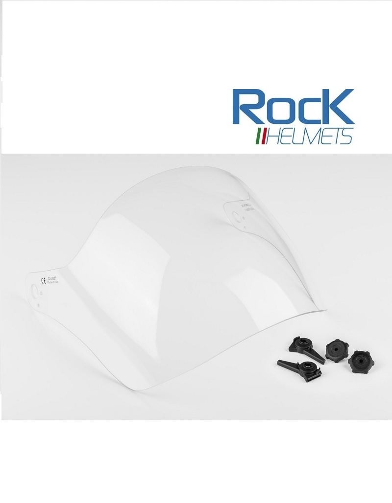 Rock Helmets AC.VIS18 - Rocket Helmets, Visier klar für Dynamo 397