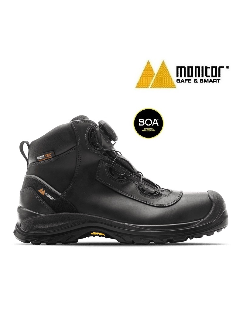 Monitor Schuhe 208159 S3 - WEAPON BOA MONITEX - Sicherheitsschuh von Monitor