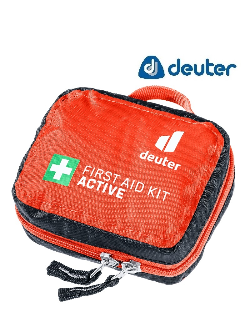 Deuter FIRST AID KIT ACTIVE - Handliche Erste-Hilfe-Tasche nach medizinischer Empfehlung mit Grundausstattung bestückt