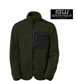 South West 1000332 dark olive  Herren-Sherpa-Fleece Jacke mit Verstärkungen South West